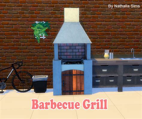 sims 4 bbq grill cc.